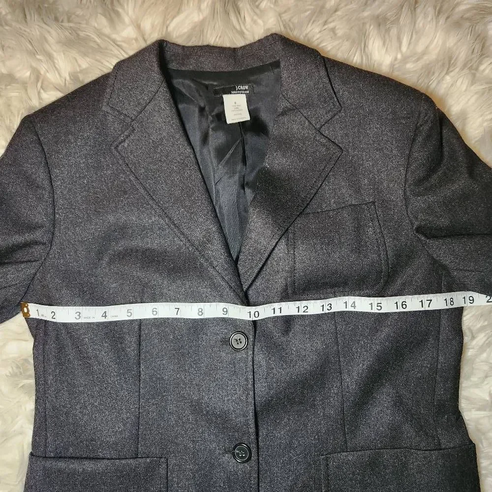 J. Crew Italian Merino Wool Blazer